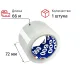 Клейкая лента упаковочная Unibob 72мм х 66м 45мкм прозрачная