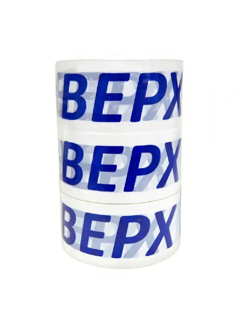 Клейкая лента с логотипом верх 50ммх66м 45мкм