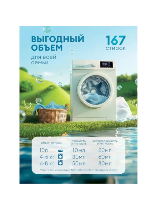 Профхим д/стирки кондиционер д/белья Grass/EVA flower, 5кг