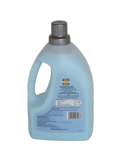 Кондиционер для белья MEULE Blue SKY Softeher Голубое небо конц 1,5л