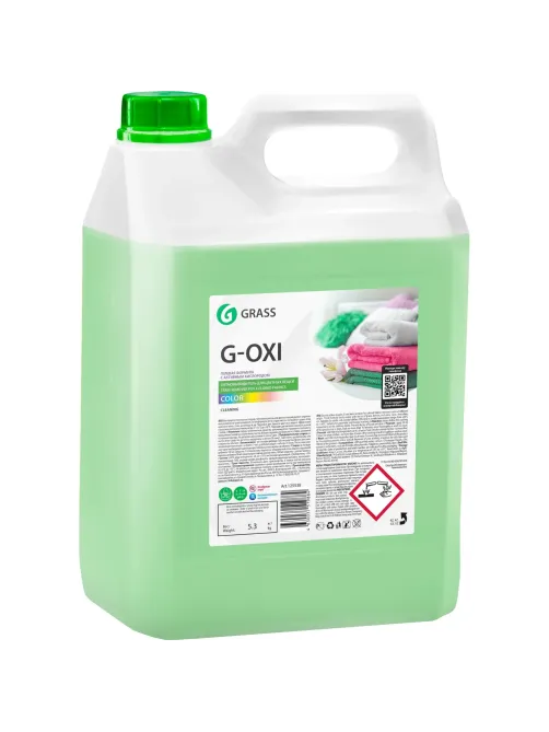 Профхим д/стирки пятновывод. с активн кислородом д/цвет Grass/G-Oxi, 5,3кг