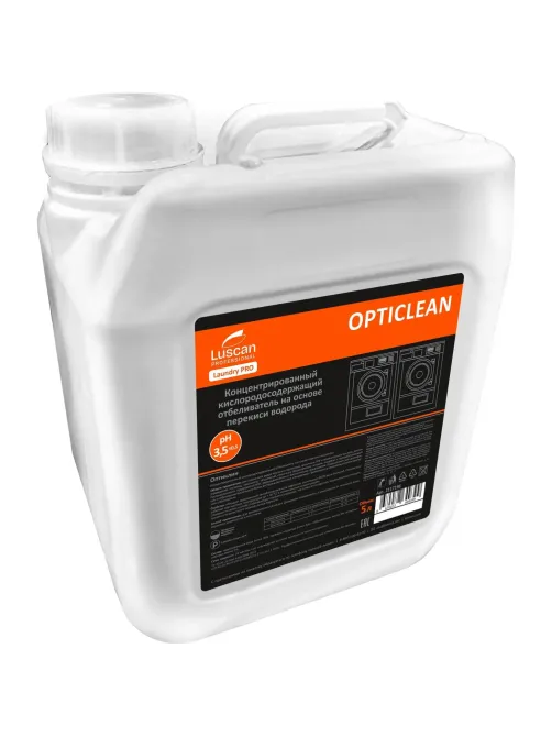 Профхим д/стирки отбел-ль кислородный, перекись. Luscan Prof/Opticlean, 5л