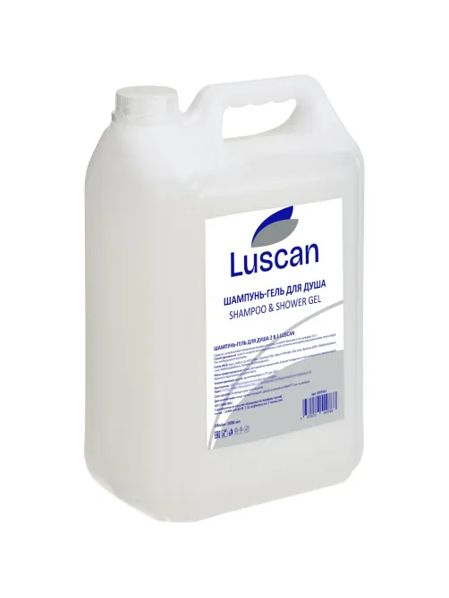 Шампунь и гель для душа Luscan 2в1, канистра 5000 мл