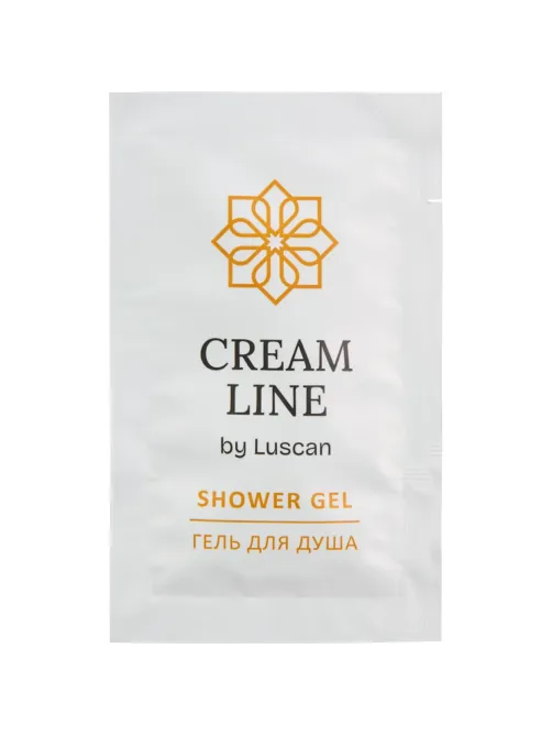 Гель для душа Luscan Cream Line, саше 10мл,500шт/уп