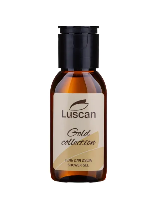 Гель для душа Luscan Gold Collection, флакон 30мл, 200шт/уп