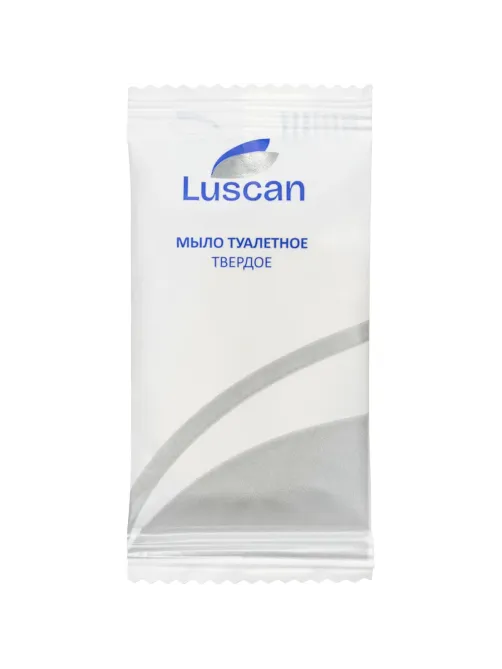 Мыло туалетное Luscan, флоупак 13гр, 500 шт