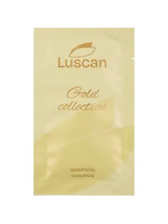 Шампунь Luscan Gold Collection, саше 10мл,500шт/уп