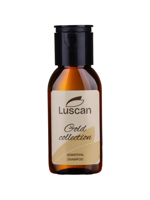 Шампунь Luscan Gold Collection, флакон 30мл, 200шт/уп