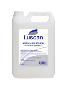 Шампунь и гель для душа Luscan 2в1, канистра 5000 мл