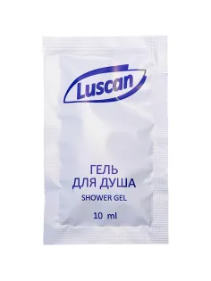 Гель для душа Luscan, саше 10мл, 500 шт