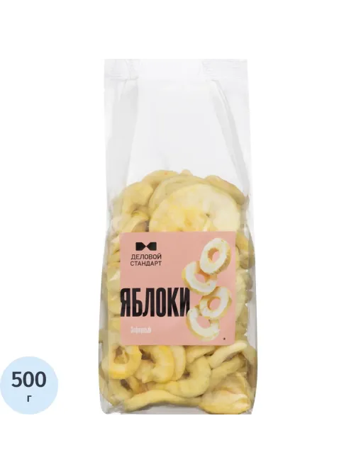 Яблоки сушеные Деловой Стандарт зефирные 500 г