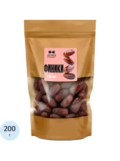 Финики  Деловой Стандарт сушеные с косточкой, 200г