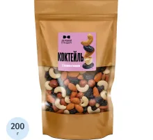 Коктейль Деловой Стандарт сладкий орехи и изюм,  200г