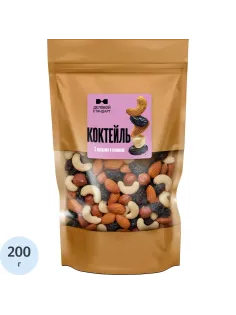 Коктейль Деловой Стандарт сладкий орехи и изюм,  200г