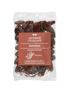 Финики  Деловой Стандарт сушеные с косточкой, 500г