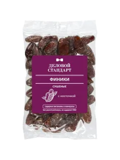 Финики  Деловой Стандарт сушеные с косточкой, 1кг