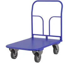Тележка платформенная складная ручка, зацеп. ТПСР 2 М (600х900), d 125мм