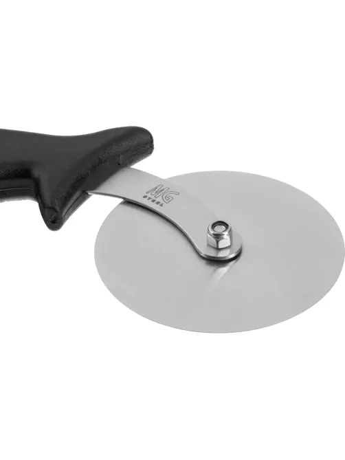 Нож для пиццы d=10 см. нерж. с черной пластик. ручкой MGsteel, 38740