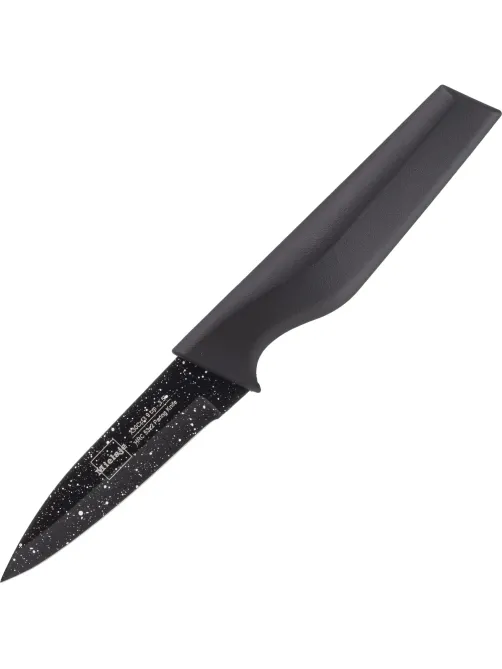 Нож для чистки овощей Santoku 9 см. рукоять Soft Touch, Mielaje 81109