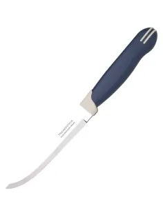 Нож для стейка гладкий Multicolor 12,5 см синий 2 шт/уп