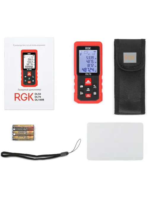 Дальномер лазерный с угломером RGK DL70
