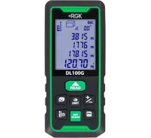 Дальномер лазерный с угломером RGK DL100G (778190)
