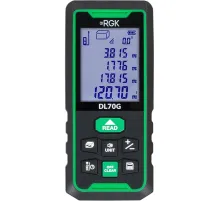 Дальномер лазерный с угломером RGK DL70G (778183)