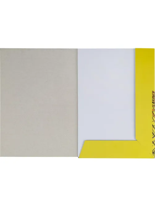 Папка для черчения Комус Класс А4,10л,180гр/м2 Urban Yellow