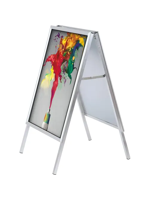 Штендер Attache 680x1180, рама алюм.клик-проф. 25X2мм А1 A-STAND
