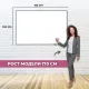 Доска магнитно-маркерная 100х150 Attache BlackFrame черная рама