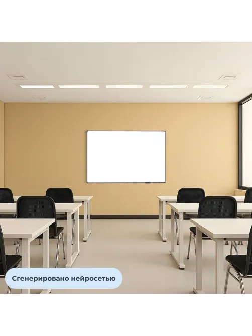 Доска магнитно-маркерная 100х150 Attache BlackFrame черная рама