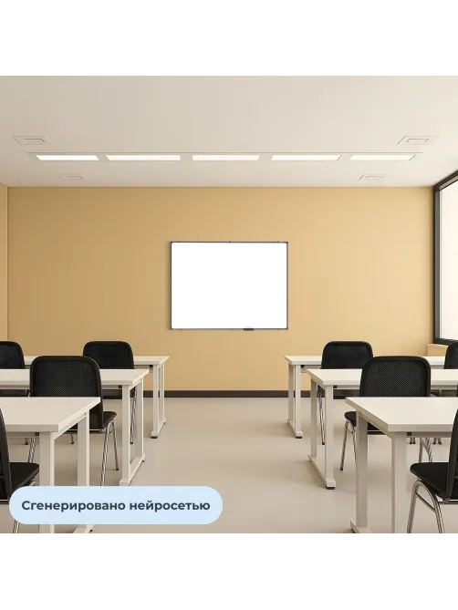 Доска магнитно-маркерная 90х120 Attache BlackFrame черная рама