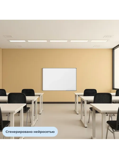 Доска магнитно-маркерная 1-элементная 90х120 (Мет.Проф., Стапь) Ф-90