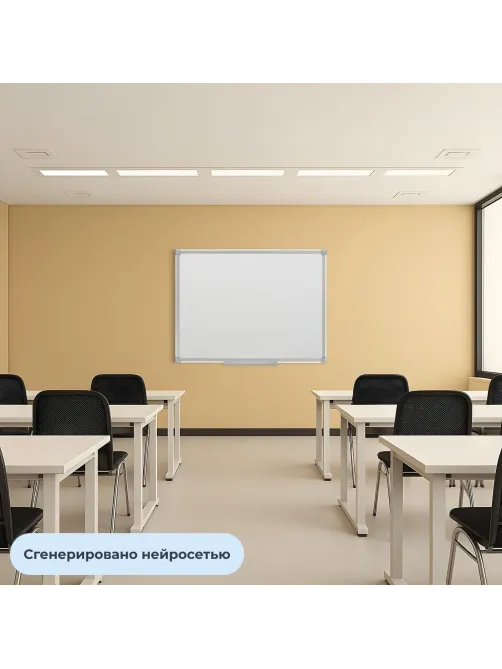 Доска магнитно-маркерная 100х150 см Attache Ultra лаковое покрытие