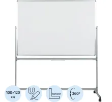 Доска магнитно-маркерная поворотная BoardSYS Twist 100х120 ПО-12Ф
