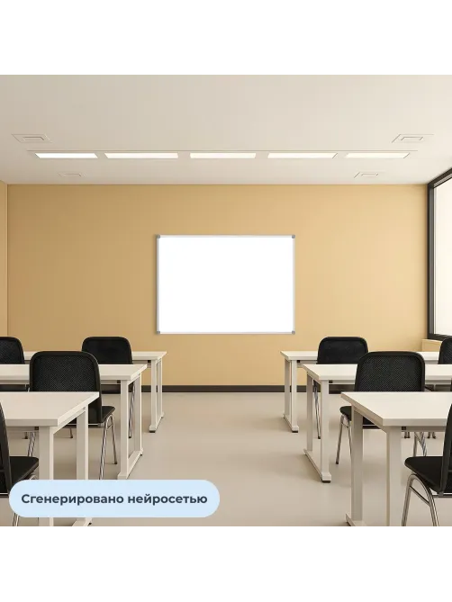 Доска магнитно-маркерная Attache 90х120см лак