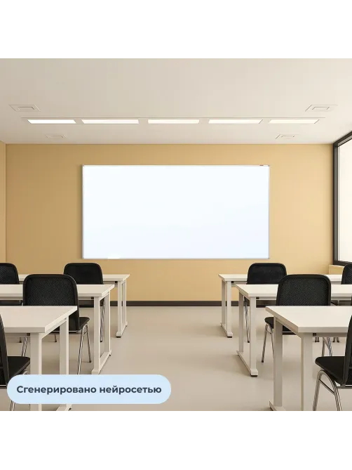 Доска магнитно-маркерная 120х240 см КОМУС в алюм. проф., лак