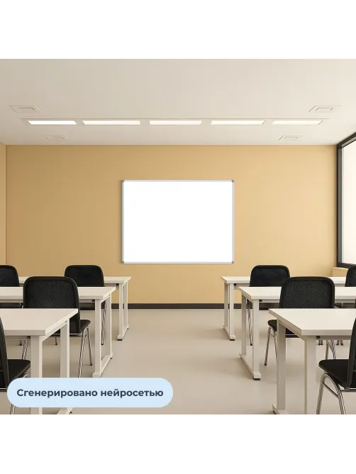 Доска магнитно-маркерная Attache 100х150см лак Россия