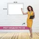 Доска магнитно-маркерная Attache 60х90см лак