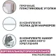 Доска магнитно-маркерная 90х120 лак Attache алюмин. рама Россия