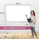 Доска магнитно-маркерная поворотная Attache Twist 100х150см
