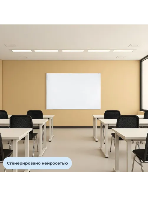Доска магнитно-маркерная Attache Economy 120х180см лак, алюм.рама