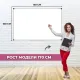 Доска магнитно-маркерная Attache 100х150 см алюм.проф., черн.угл