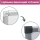 Доска магнитно-маркерная Attache 60х90 см алюм. профиль черн.угл