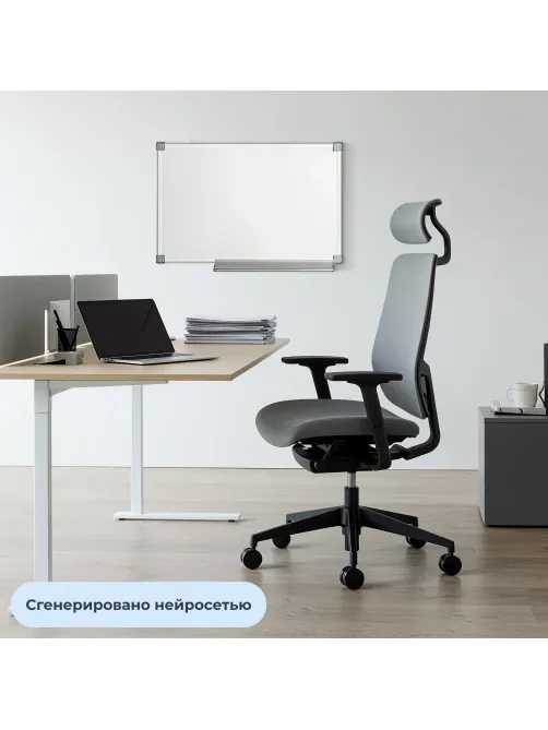 Доска магнитно-маркерная Attache Classic 45х60см лак, ПВХ профиль
