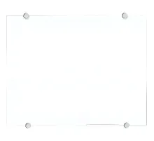 Доска стеклянная 100х200, Attache, прозрачная