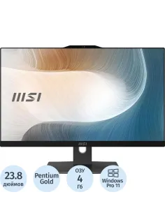 Моноблок MSI Modern AM242P(9S6-AE0711-842)23.8/FHD/i G8505/4GB/SSD128/W11P