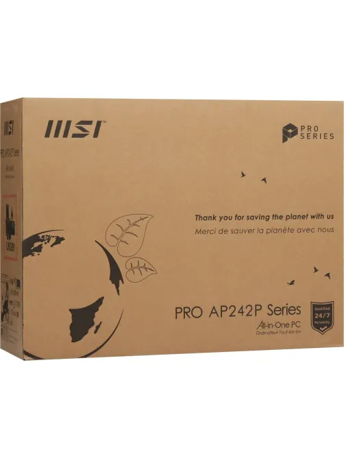 Моноблок MSI Pro (9S6-AE0621-834)23,8/FHD/i3-14100/16Gb/SSD512GB/noOS/KBM