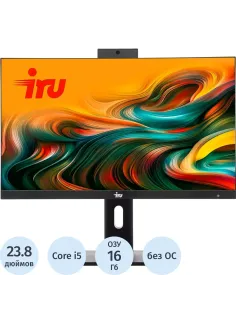 Моноблок IRU Tactio 23IP (2144087)23.8/FHD/i5-13400/16Gb/SSD512Gb/DOS