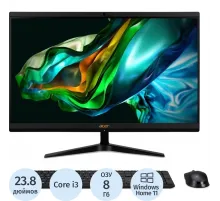 Моноблок Acer Aspire (DQ.BKLCD.009)23.8/FHD/i3-1315u/8GB/SSD512/W11H/KBM